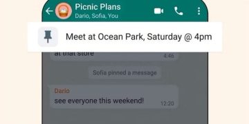 WhatsApp Mesaj Sabitleme