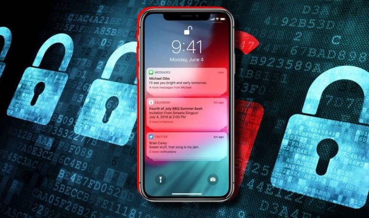 It was revealed that data was leaked from iPhones through notifications